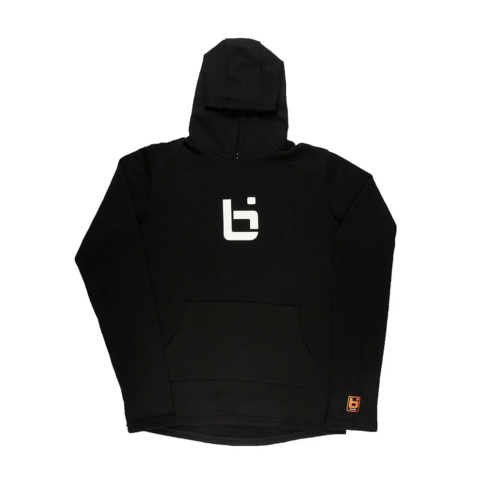 FT1 B Logo Hoodie in Black