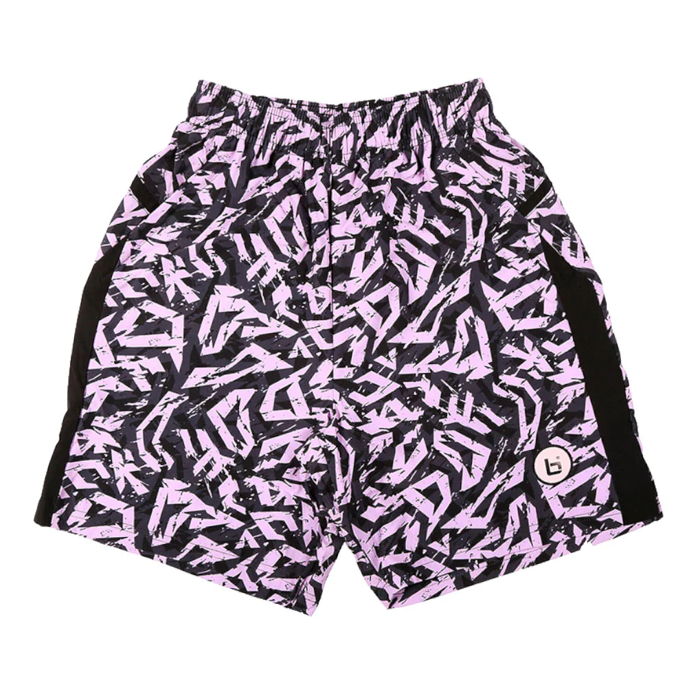 P4 Performance Shorts in Purple/Black