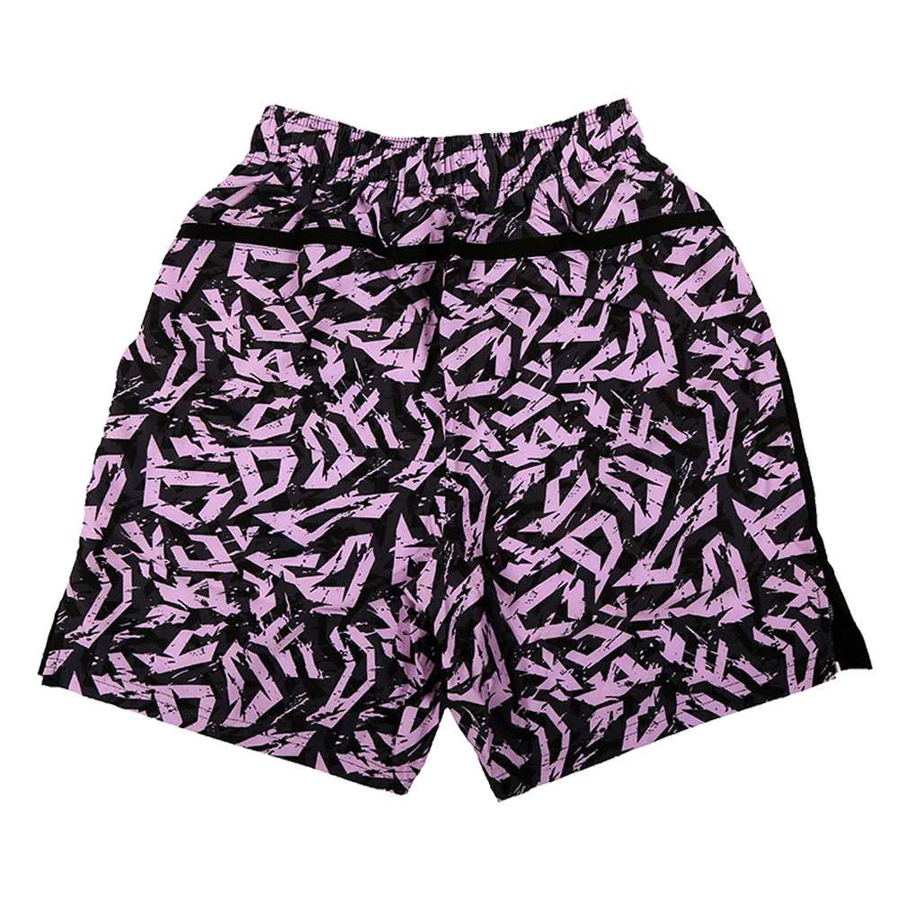 P4 Performance Shorts in Purple/Black - Image 2