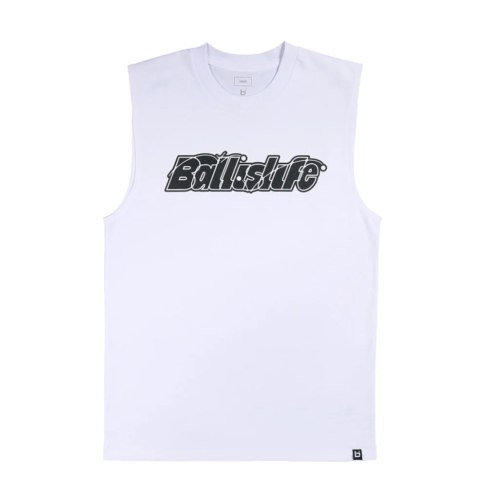 Pick Up Sleeveless Tee in White